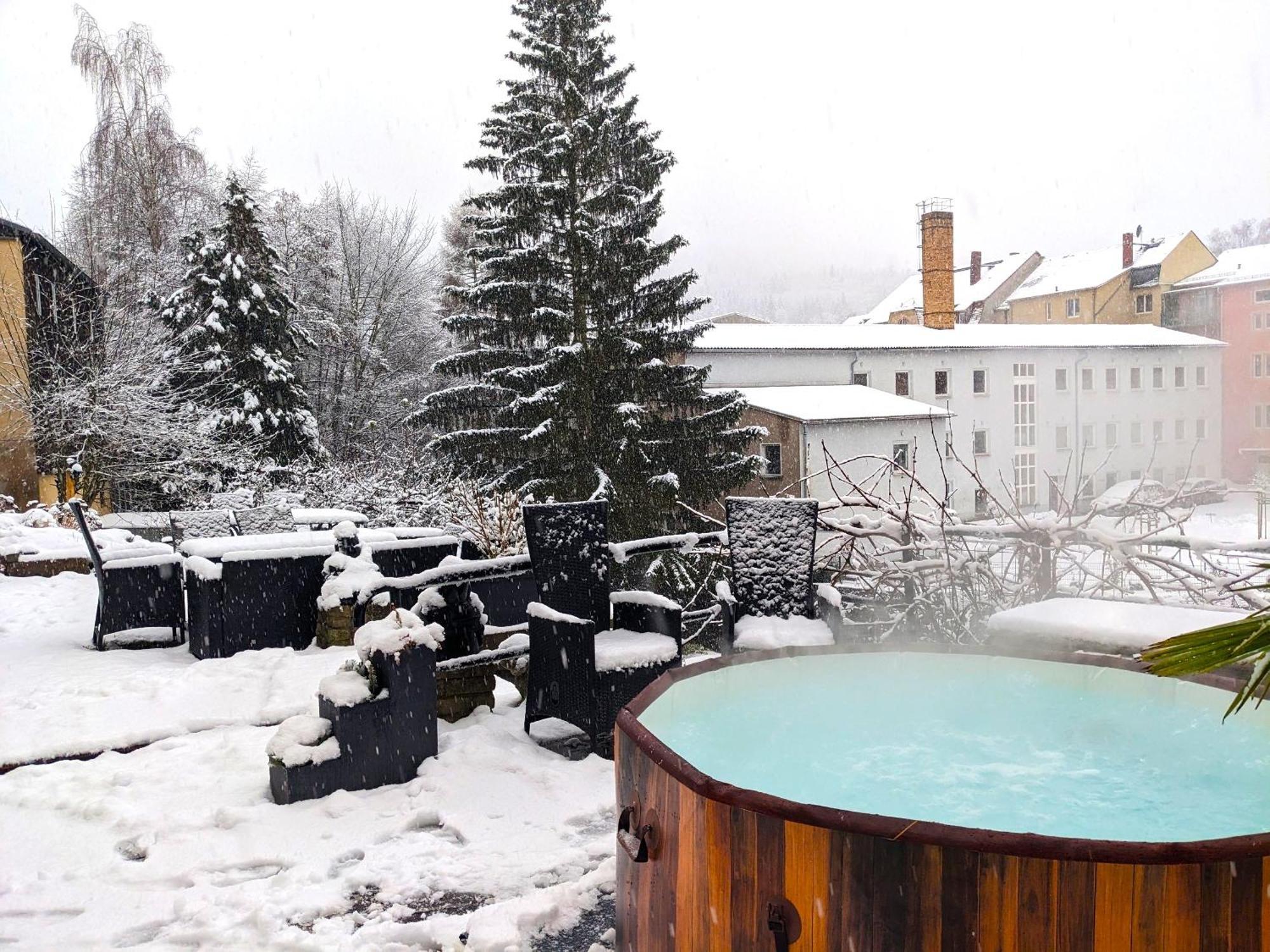Uo - Urlaubsmagie - Helle Wohnung,Sauna,Whirlpool Sebnitz Ngoại thất bức ảnh